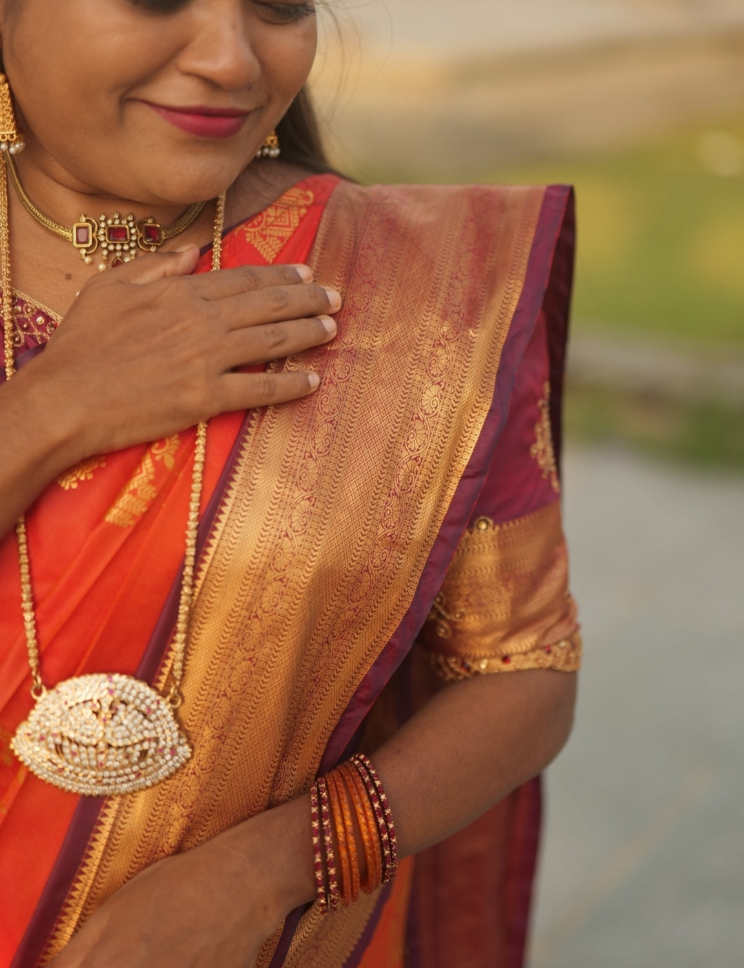 KANCHI SILK SAREE (bf)