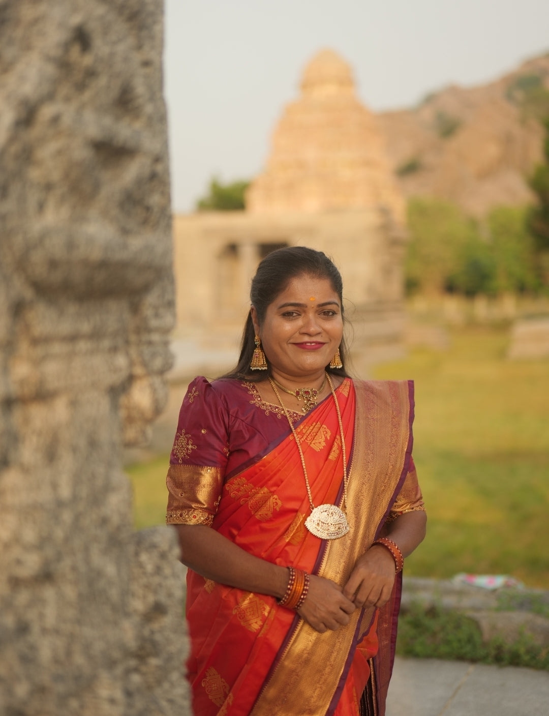 KANCHI SILK SAREE (bf)