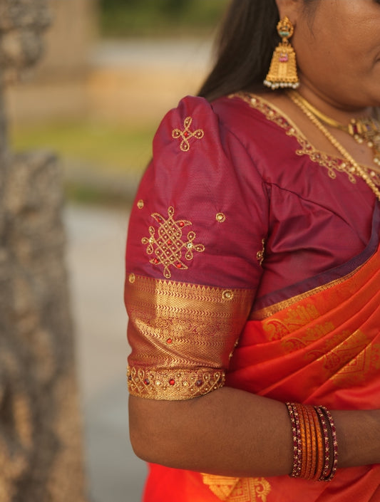 KANCHI SILK SAREE (bf)