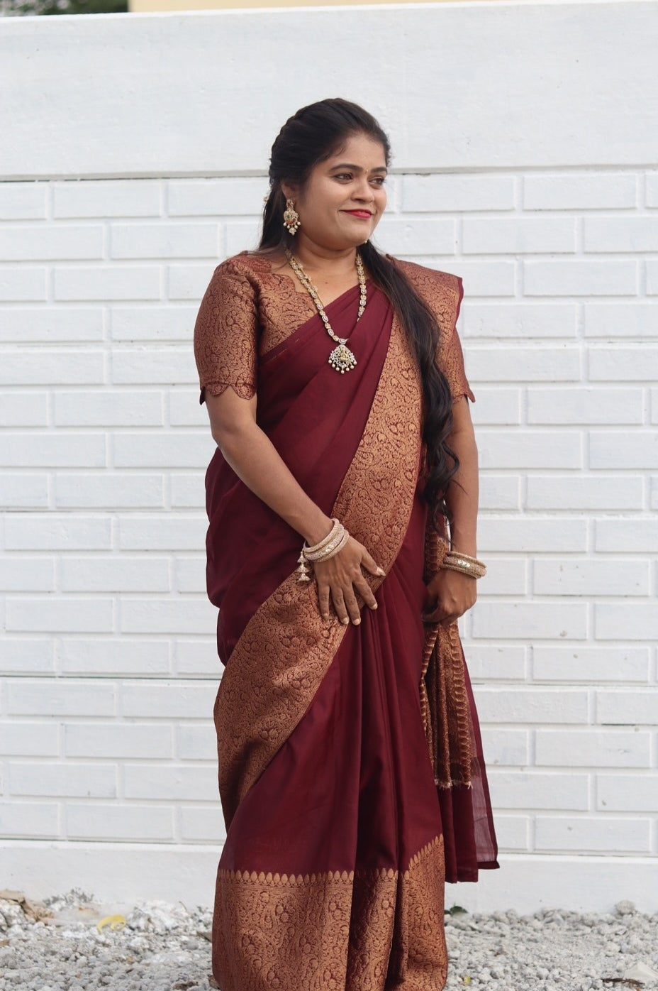WARM SILK SAREE