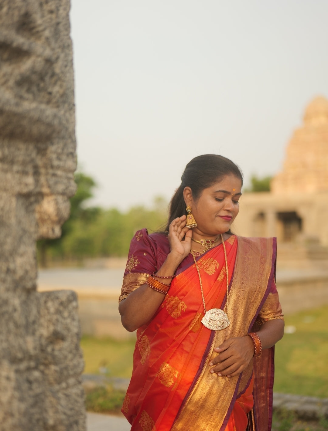 KANCHI SILK SAREE (bf)