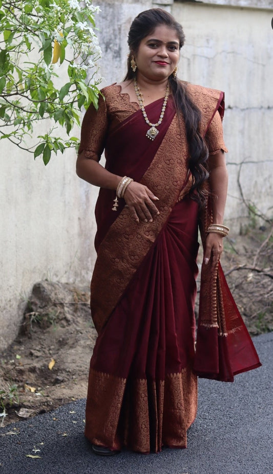 WARM SILK SAREE