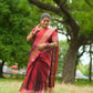 KHADI COTTON SAREE (copper)